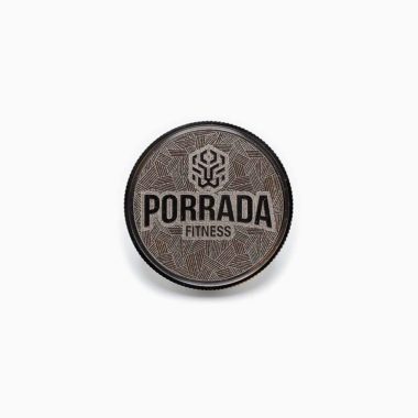 Porrada Fitness Hatch Texture Stainless Steel Coin