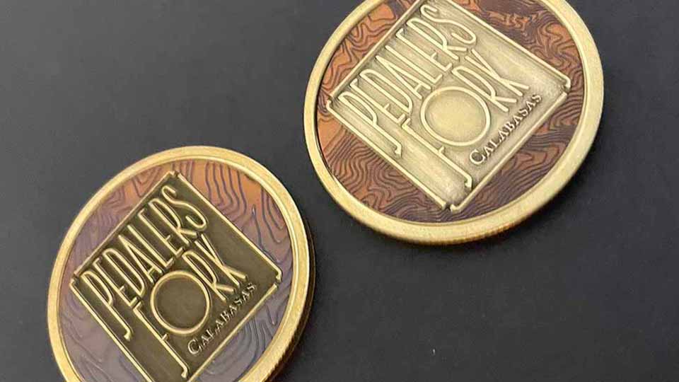 Laser Engraved Challenge Coins