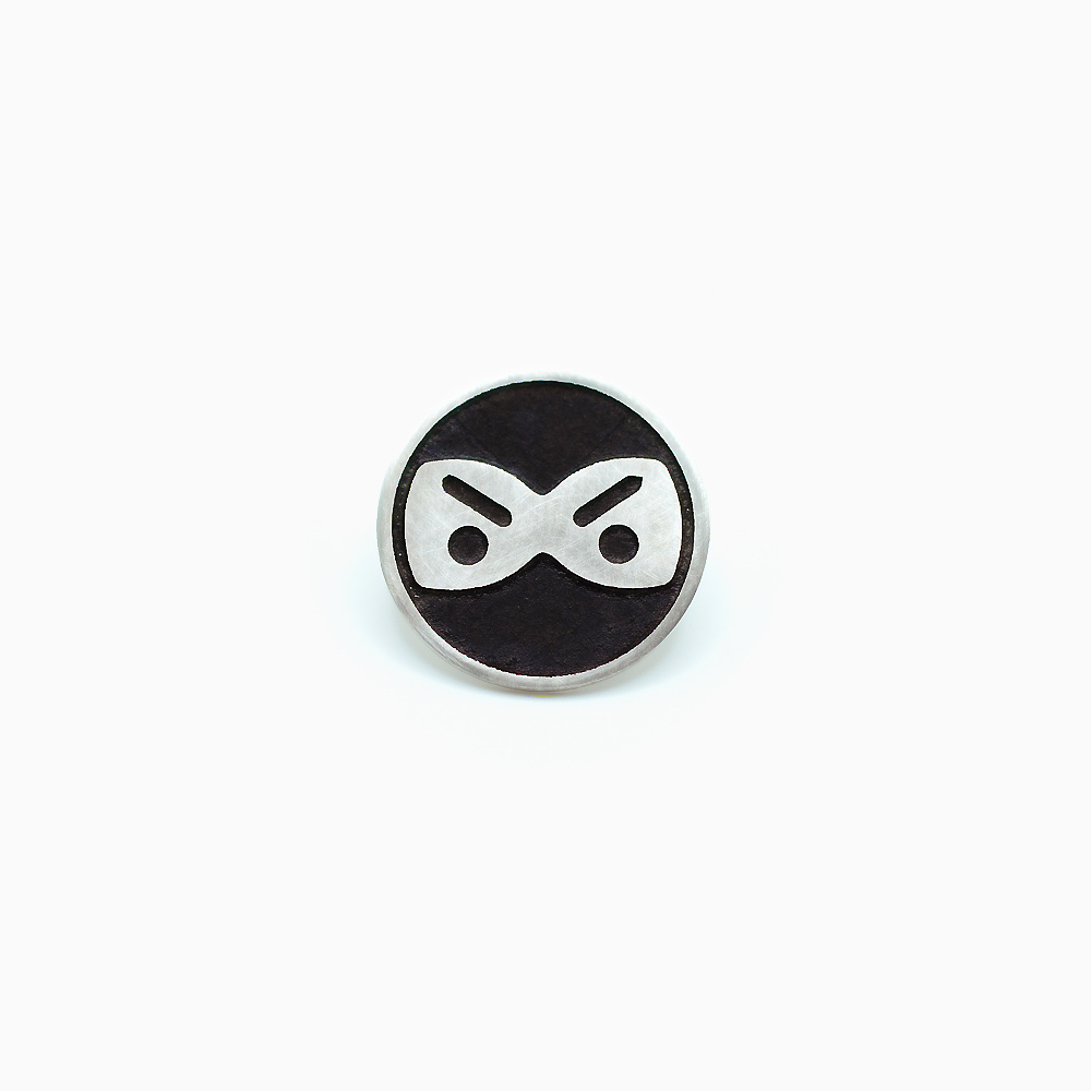 Emoji Ninja Alloy Pin