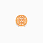 Max Verstappen Lion Head Metal Alloy Pin
