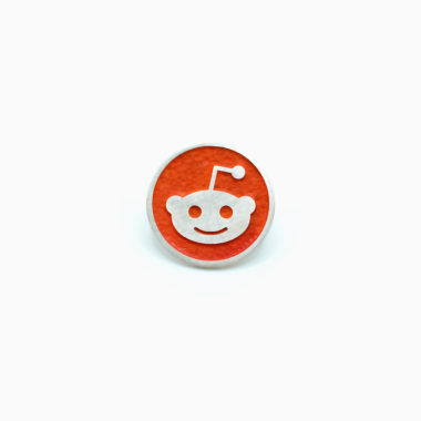 Reddit Metal Alloy Pin