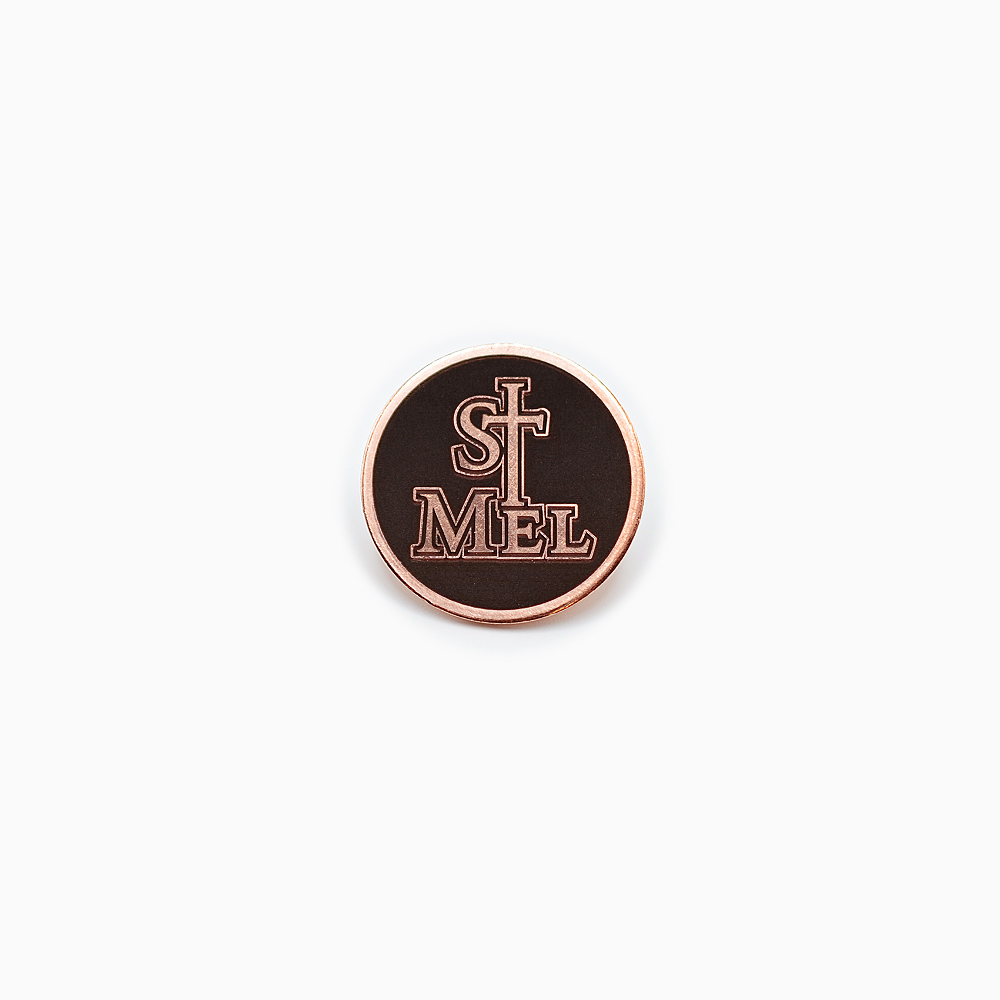 St Mel Copper Pin