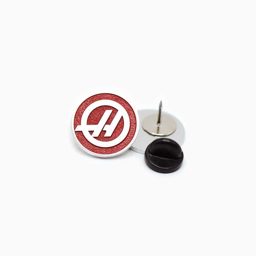 HAAS Metal Alloy Pin Front and Back Pin Clasp