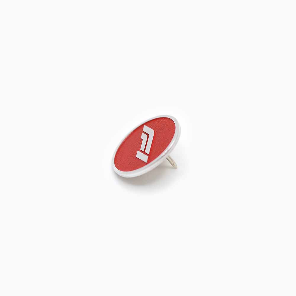 F1 Formula 1 Metal Alloy Pin Side View