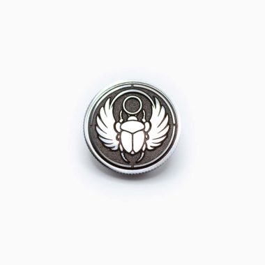 Egyptian Scarab Beetle Stainless Steel Coin