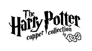 The Harry Potter Copper Collection by B22 black and white graphic