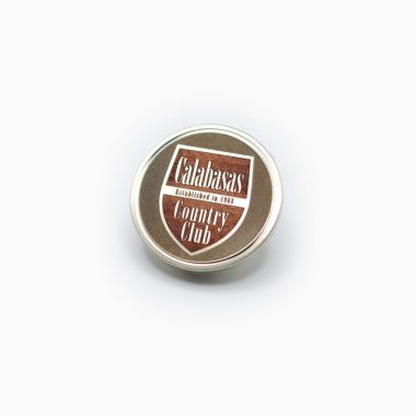 3/4 View Calabasas Country Club Golf Ball Marker Laser Engraved